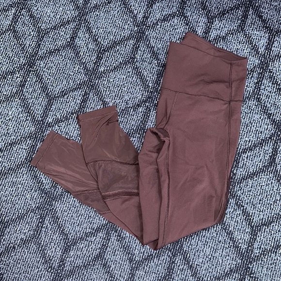 Lululemon Mesh Accented Leggings - Picture 2 of 10